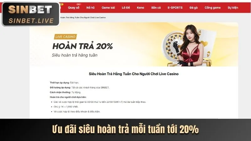 Hoàn trả hàng ngày fun8